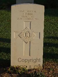 Salonika (Lembet Road) Military Cemetery - Elder, J